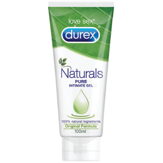 Durex lubricante natural  para facilitar la relacion sexual envase de 100 ml