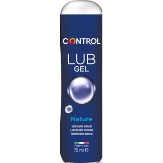 lubricante control nature sin perfume ni aroma ni sabor base acuosa compatible con preservativo