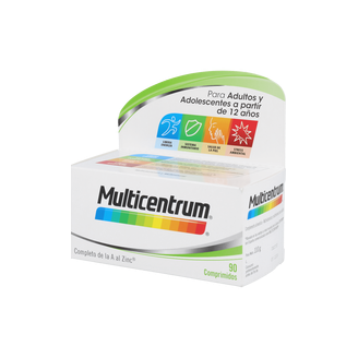 multicentrum complejo vitaminico uso diraio y continuado no engorda activa las defensas