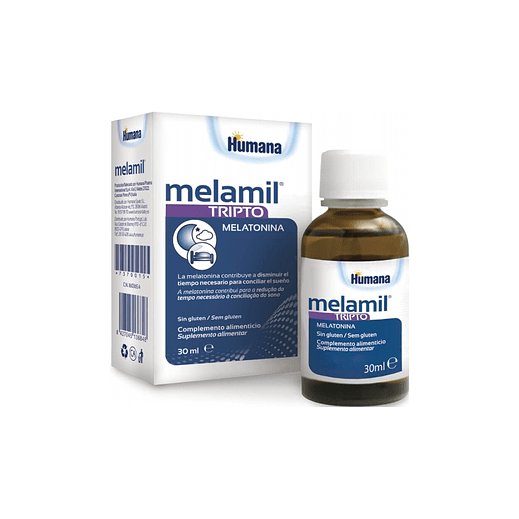 Melamil tripto melatonina con triptófano para inducir el sueño fomentar descanso y ver la vida de forma más positiva