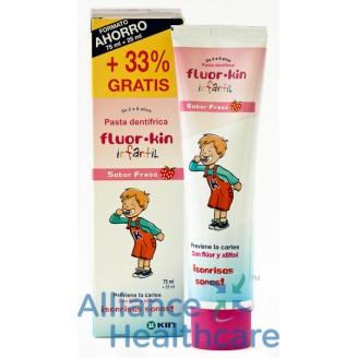 FLUOR KIN INFANTIL PASTA...
