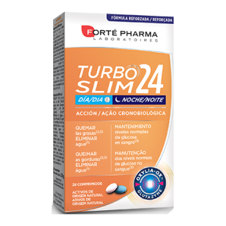 turboslim 24 para dietas de eliminación de grasa y retención de líquidos
