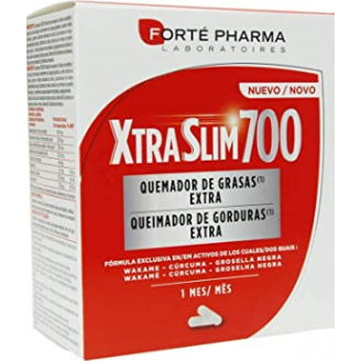 XTRASLIM 700 QUEMADOR DE GRASAS EXTRA FORTE PHARMA 120 CÁPSULAS.