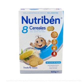 NUTRIBEN PAPILLA 8 CEREALES...
