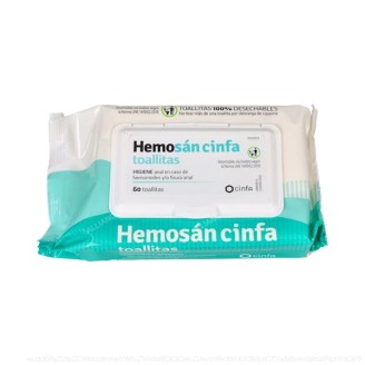 HEMOSAN CINFA 60 TOALLITAS