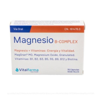 MAGNESIO B COMPLEX 30 CAPSULAS