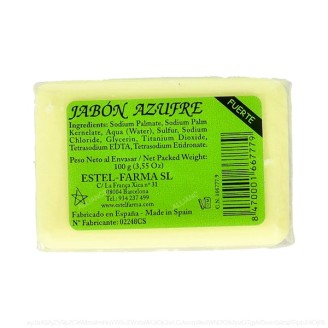JABON DE AZUFRE FUERTE 10%...