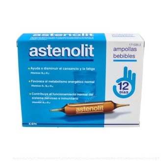 ASTENOLIT 12 AMPOLLAS...