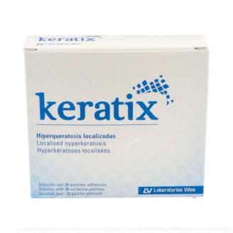 KERATIX SOLUCION + PARCHES...