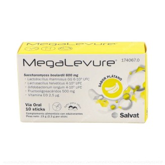 MEGALEVURE 10 STICKS SABOR...