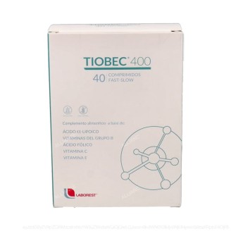 TIOBEC 400 40 COMPRIMIDOS...