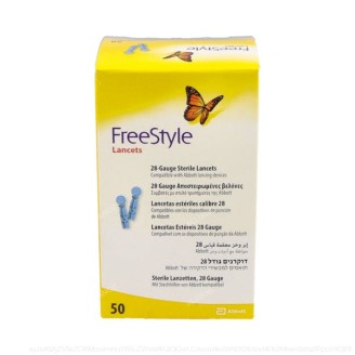 LANCETAS FREESTYLE 50 UNIDADES