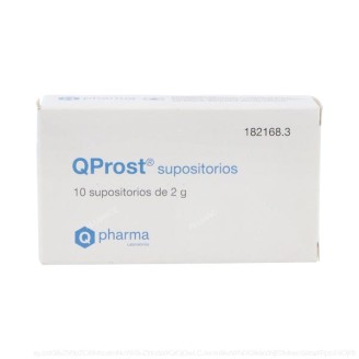 QPROST SUPOSITORIOS 10...