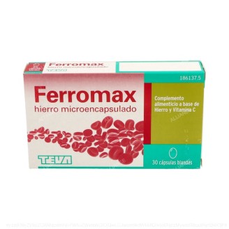 FERROMAX 30 CAPSULAS BLANDAS