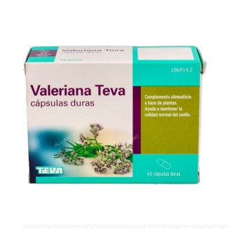 VALERIANA TEVA 60 CAPSULAS...