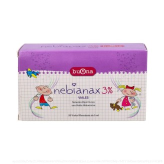 NEBIANAX 3% 20 VIALES 5 ml