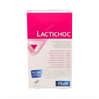 LACTICHOC 20 CAPSULAS