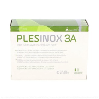 PLESINOX 3A 60 CAPSULAS