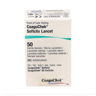 COAGUCHEK SOFTCLIX LANCET...