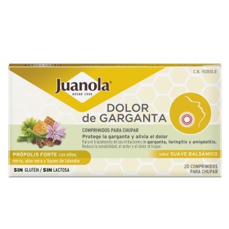 JUANOLA DOLOR DE GARGANTA...