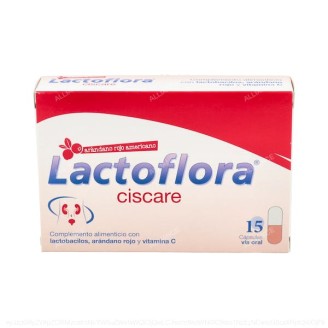 LACTOFLORA CISCARE 15 CAPSULAS