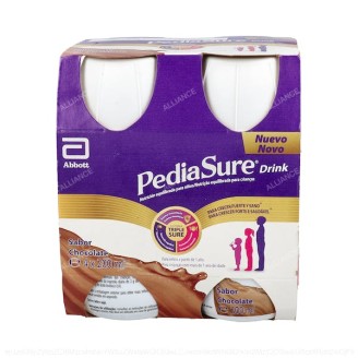 PEDIASURE DRINK 4 BOTELLAS...