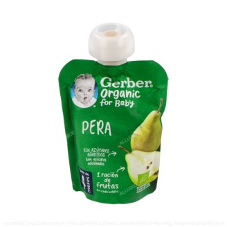 GERBER ORGANIC POUCH PERA 1...