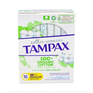 TAMPAX COTTON PROTECTION 16...