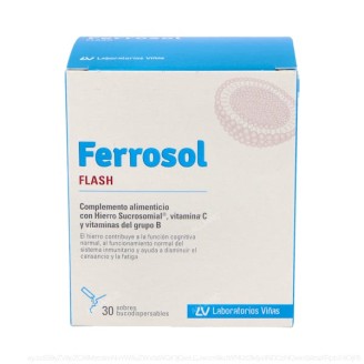 FERROSOL FLASH 30 SOBRES...