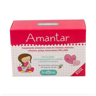 AMANTAR 20 COMPRIMIDOS + 20...