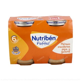 NUTRIBEN POTITOS PLATANO...