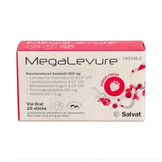 MEGALEVURE 10 STICKS SABOR...
