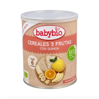 BABYBIO CEREALES 3 FRUTAS...