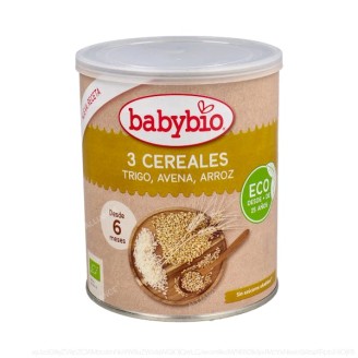 BABYBIO 3 CEREALES...