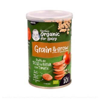 GERBER SNACK ORGANIC TRIGO...