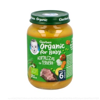 GERBER ORGANIC HORTALIZAS...