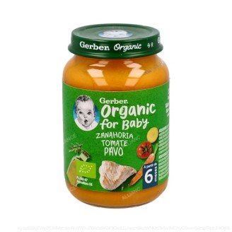 GERBER ORGANIC ZANAHORIA...