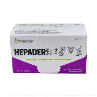 HEPADER FORTE 15 VIALES 10 ml