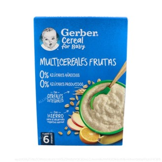 GERBER MULTICEREALES FRUTA...