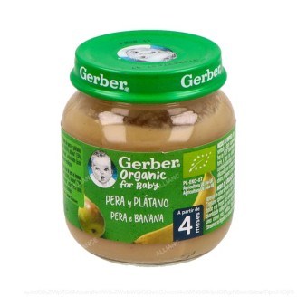 GERBER ORGANIC PERA Y...