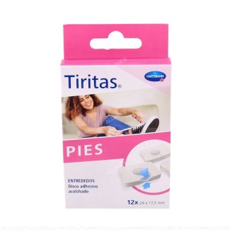 TIRITAS PIES ENTREDEDOS 12...
