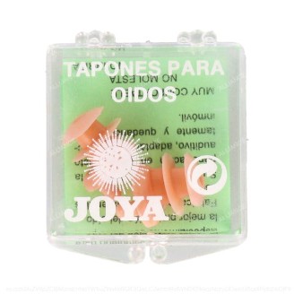 TAPONES OIDOS SILICONA JOYA...