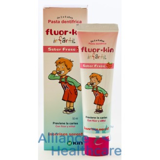 FLUOR KIN INFANTIL PASTA...