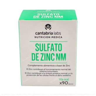 SULFATO DE ZINC NM 90 CAPSULAS