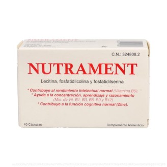 NUTRAMENT 40 CAPSULAS