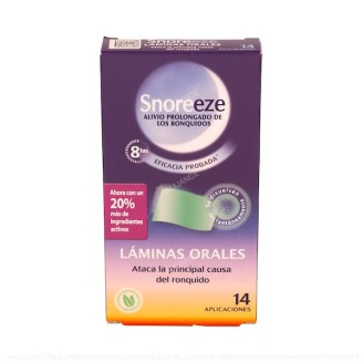 SNOREEZE LAMINAS ORALES 14...
