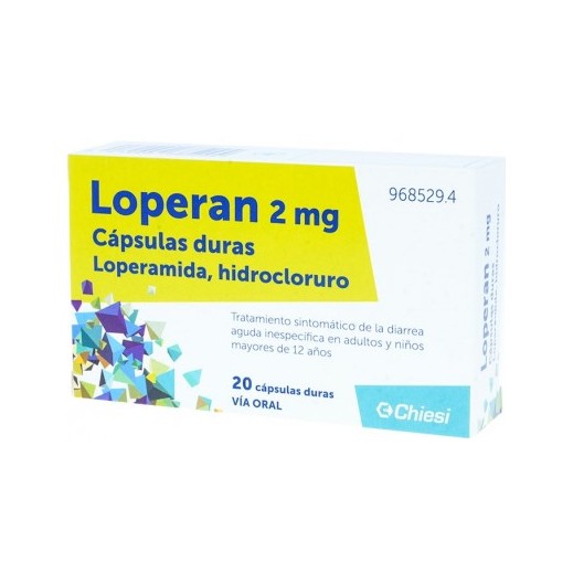 Loperan contiene loperamida para cortar la diarrea