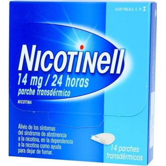 Nicotinell parches de nicotina 14 mg para dejar de fumar