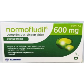 Acetilcisteina 600 mg mucolitico oral