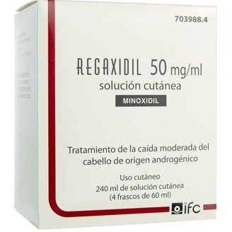 regaxidil solucion 50 mg / ml